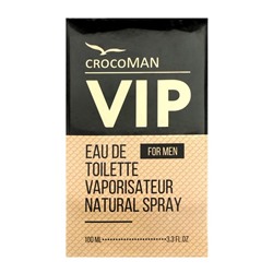 Туалетная вода мужская CrocoMAN VIP, 100 мл(по мотивам 212 VIP Men (Carolina Herrera)