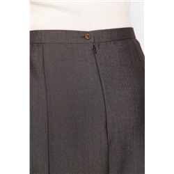 Юбка годе Изящный силуэт (коричневая) Ю14859-3М