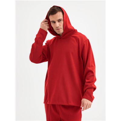 Кофта мужская, MINAKU, кирпичная, размер 52