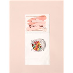 Фигурки для декора «Листья», объёмные, разноцветные