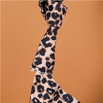 Сумка дамская шоппер 41х10х28 см / MIR - 20 /уп 20/леопард/брак лямки