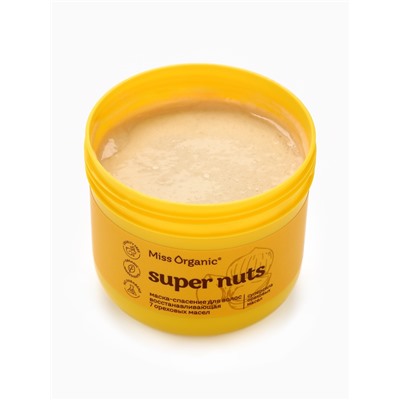 Маска для волос Super nuts super mask, восстанавливающая, 140 мл, Miss Organic