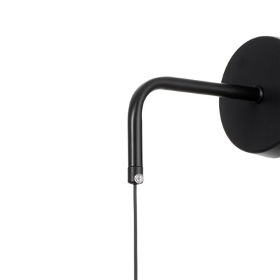 Бра «Гелла» LED 6 Вт 3000К черный 4×4×30 см