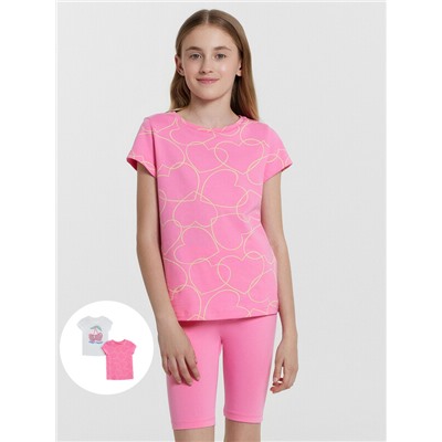 ФУТБОЛКА ДЛЯ ДЕВОЧЕК 2ШТ. 117892-2