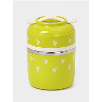 Ланч бокс TAKE IT EASY «Кот», 780 мл, сохраняет тепло 4 ч, нержавеющая сталь