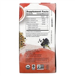 Numi Tea, Organic, Immune Support, Caffeine Free, 16 Non-GMO Tea Bags, 1.13 oz (32 g)