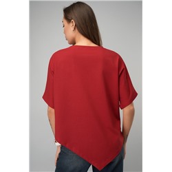 Женская асимметричная футболка Happyfox