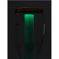 Башня пивная VaviloneDouble, колба 3 л, ёмкость для льда, подсветка, пластик, золотистая