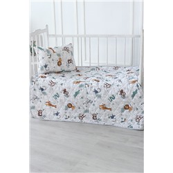 Одеяло-покрывало детское BabyRelax леб. пух 100 гр.110х140, бязь. арт.4977