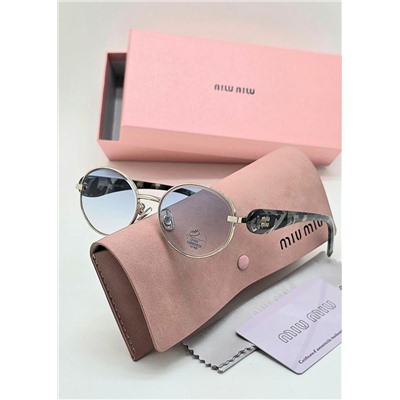 Набор женские солнцезащитные очки, коробка, чехол + салфетки #22945012