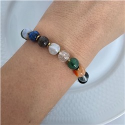 Браслет на руку из натуральных камней, 1043, арт.218.201