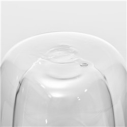 Стакан Magistro «Поль Квадро», 330 мл, с двойными стенками, 8.5×8.5×12 см, стекло, прозрачный