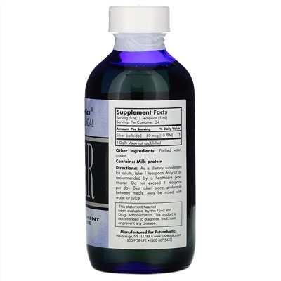 FutureBiotics, Advanced Colloidal, Silver, 4 fl oz (118 ml)