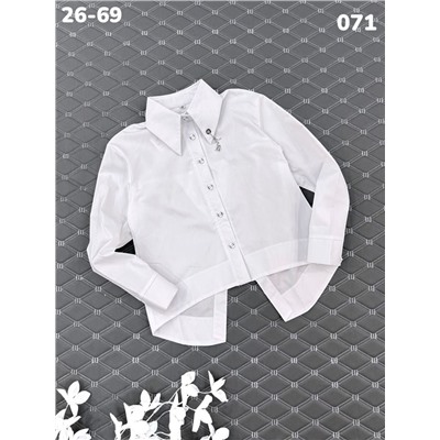 Блузка 071 белый