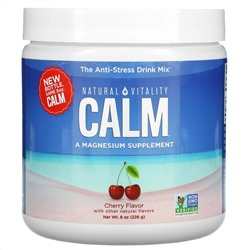 Natural Vitality, CALM, The Anti-Stress Drink Mix, Cherry ,  8 oz (226 g)