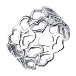 Кольцо из серебра без вставки, Л-29786