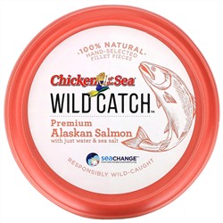Chicken of the Sea, Wild Catch, Premium Alaskan Salmon, 4.5 oz (128 g)