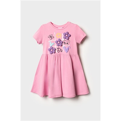 Платье трикотажное для девочек PLAYTODAY, 1240262