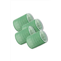 Dewal Бигуди-липучки R-VTR1, 48 мм, зеленый, 12 шт. KRISTALLER, 1118541