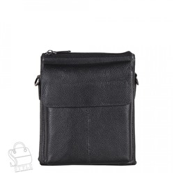 Сумка мужская кожаная 1006-3QGH black Heanbag