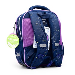 Рюкзак "Grade. Chiisana Hoshi" школьный жесткий 37x28x16 см (16 л) вес 700 г, 1 отделение на молнии с разделителями для учебников, 1 отделение с органайзером, 2 передних кармана, 2 боковых кармана сеткой на резинке, эргономичная формоустойчивая вентилируе