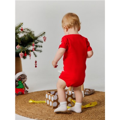 Боди детское «Крошка Я» My 1st Christmas, рост 74-80 см