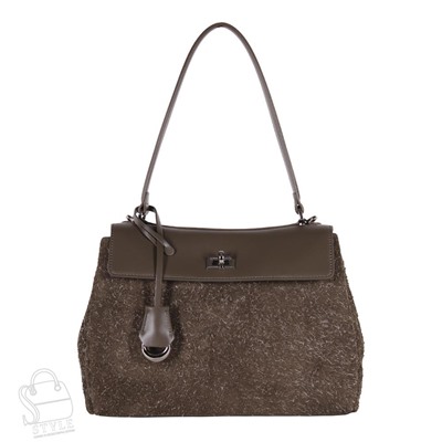 Сумка женская кожаная 9766VGAA khaki Vitelli Grassi