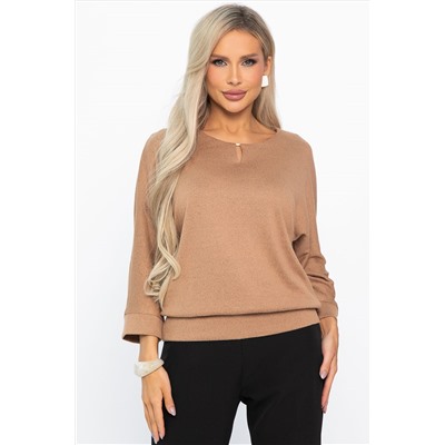 Джемпер трикотажный Претти (бежевый) Б14787-50М