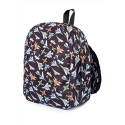 Рюкзак Малыш Самолеты черный фон