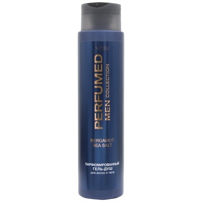 PERFUMED MEN Collection BERGAMOT SEA SALT Парфюмированный гель-душ для волос и тела, 400 мл.