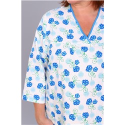 Сорочка "Агния" (Голубой)