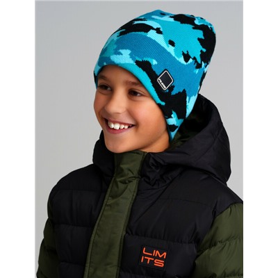 Шапка трикотажная для мальчиков