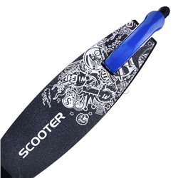 Самокат 2-х кол., синий, PU/ 200 мм, ABEC 7, в коробке