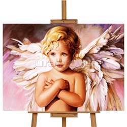 Набор для рисования "Картина по номерам 50х40 см. Маленький ангел"
