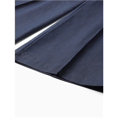 Брюки женские палаццо MINAKU: Safari, синие, размер 42