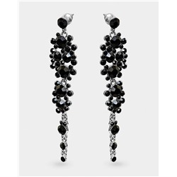 Серьги с чешскими кристаллами