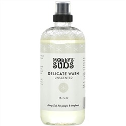 Molly's Suds, Delicate Wash, Unscented, 16 fl oz (473 ml)