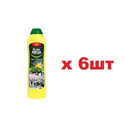 Master FRESH Чистящий крем Лимон 500мл 6шт