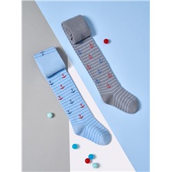 Omsa Колготки OMSA kids Collant 13P62-1 с рисунком (якорь на полосках)