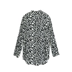 Блузы CONTE LBL 1091 Рубашка с геометрическим рисунком из хлопка премиального качества