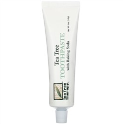 Tea Tree Therapy, зубная паста с экстрактом чайного дерева и пищевой содой, 142 г (5 унций)