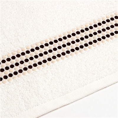 Полотенце махровое Love Life «Адажио» 30×50 см, белый, 100% хл, 450 г/м²