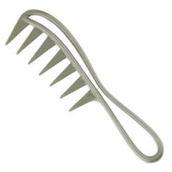 Dewal Расчёска рабочая для начеса с ручкой / Эконом OLIVE CO-6841OLIVE, 18 см 22095