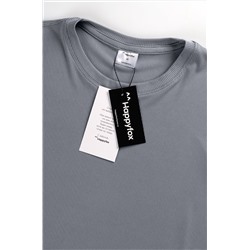 Мужская спортивная футболка в рубчик Happyfox