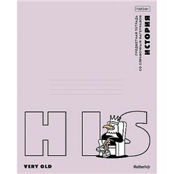 Тетрадь 48л "Приключения чайки" по истории (094665) 36036, справ.матер., с пластик.обложкой Хатбер