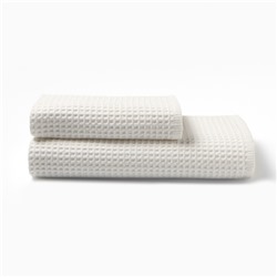 Баннеы полотенца LoveLife Waffle stone, 2 шт.: 100×150, 50×100 см, хлопок 100%
