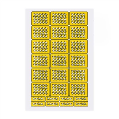 Prima Nails Трафарет для маникюра «Гусиная лапка» 2457