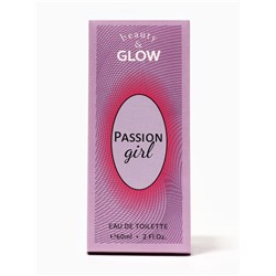 Туалетная вода женская Beauty&Glow Passion Girl, 60 мл