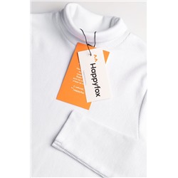 Детская базовая водолазка в рубчик Happyfox