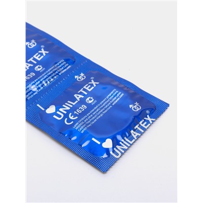 Классические презервативы Unilatex Natural Plain - 12 шт. + 3 шт. в подарок
